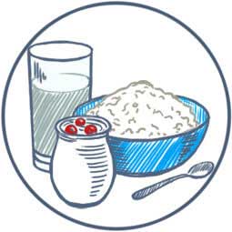 Fermentos para nutrição de crianças.